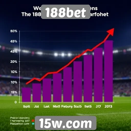 Estatísticas de crescimento da 188bet